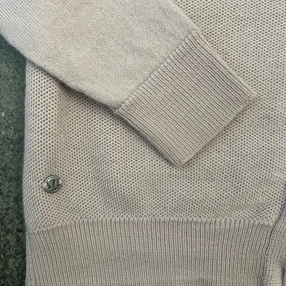 Lululemon Tied To You Sweater
Misty Pink. Size 4. EUC - Picture 13 of 13